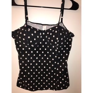 Polka dot cami